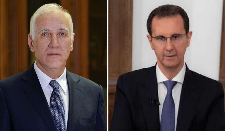 Armenia highly values the centuries-old friendship of the Armenian and Syrian peoples