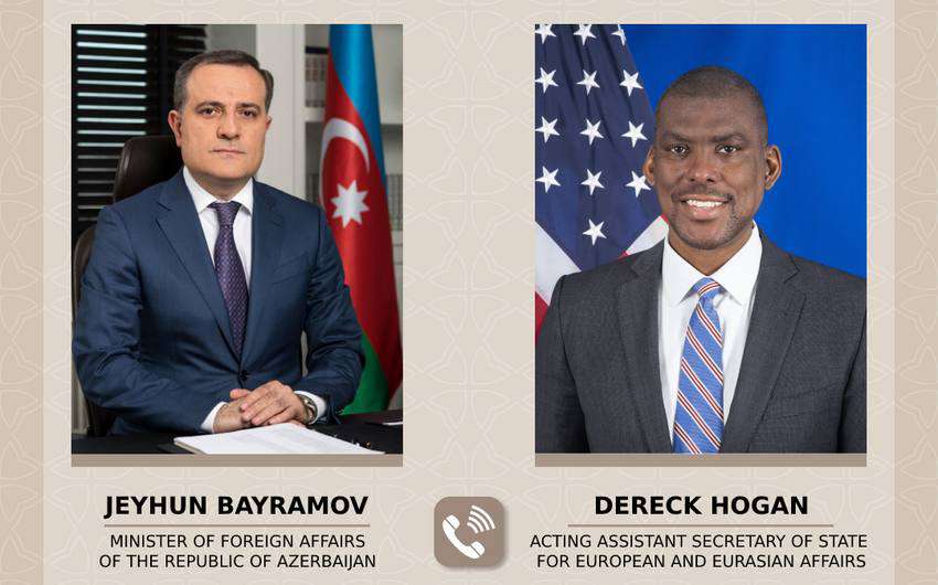 Bayramov and Hogan discussed the peace agenda between Yerevan and Baku