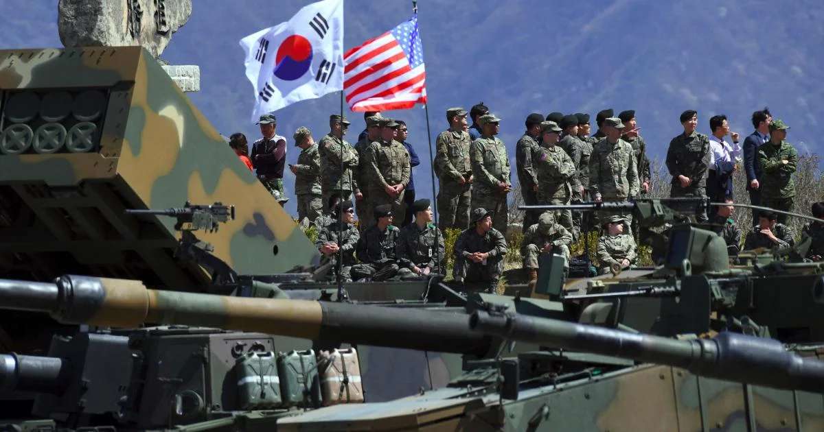 South Korea and the United States have started joint air exercises
