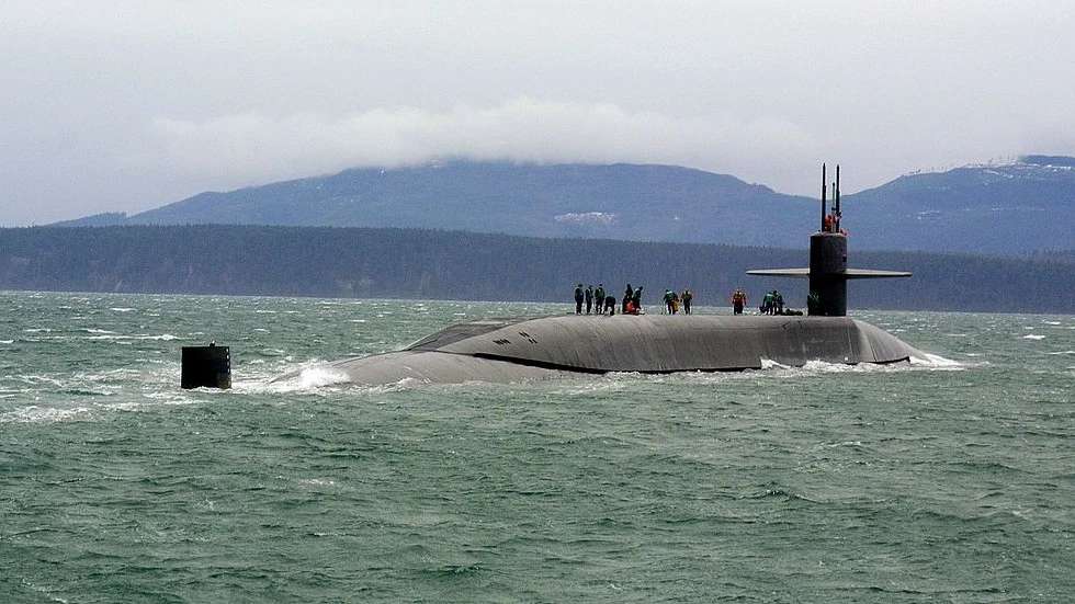 The US nuclear submarine appeared in the Strait of Hormuz