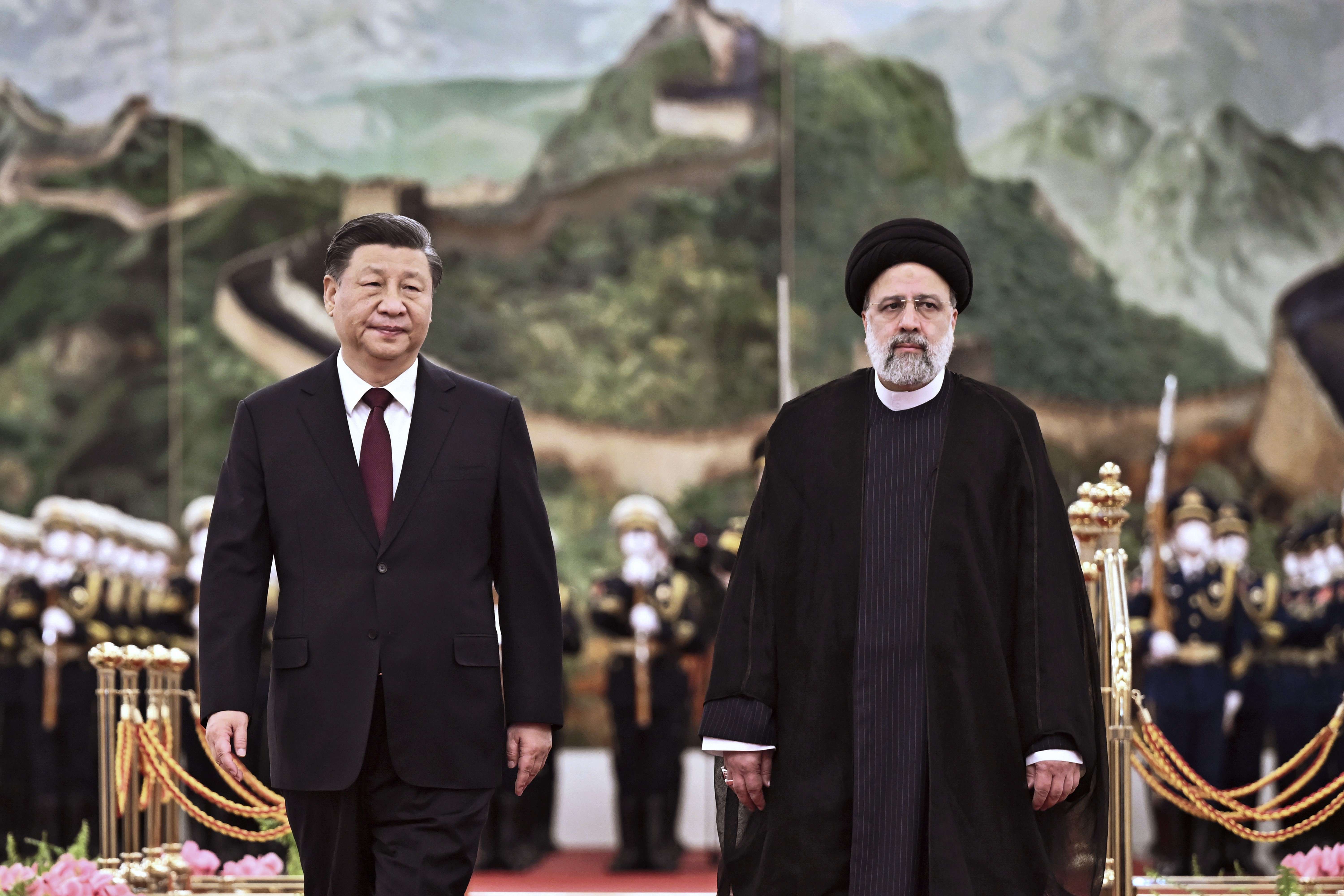 The US imposed sanctions on Iranian and Chinese companies