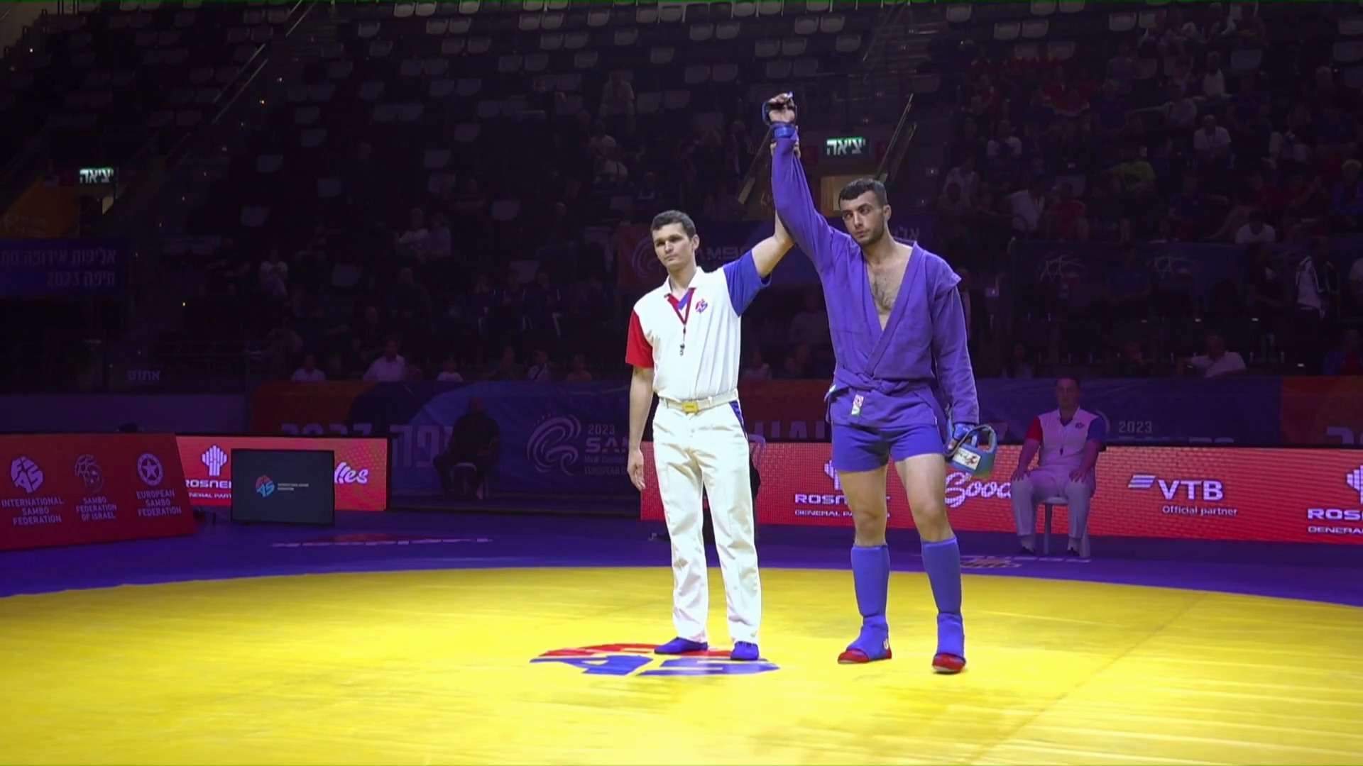 Arman Avanesyan was declared the European champion of combat sambo