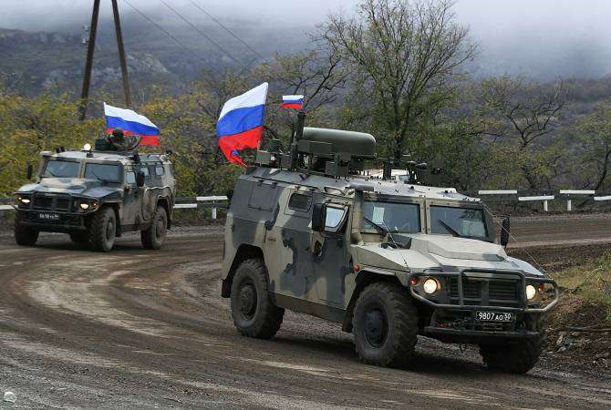 С какой целью российские миротворцы отправились в Горис и Сисиан?