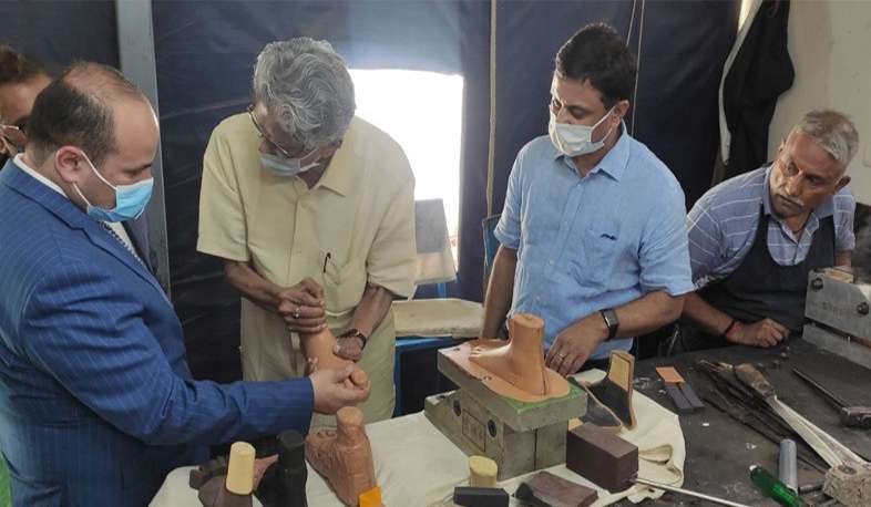 Министр труда Нарек Мкртчян обсудил вопросы протезирования в Индии