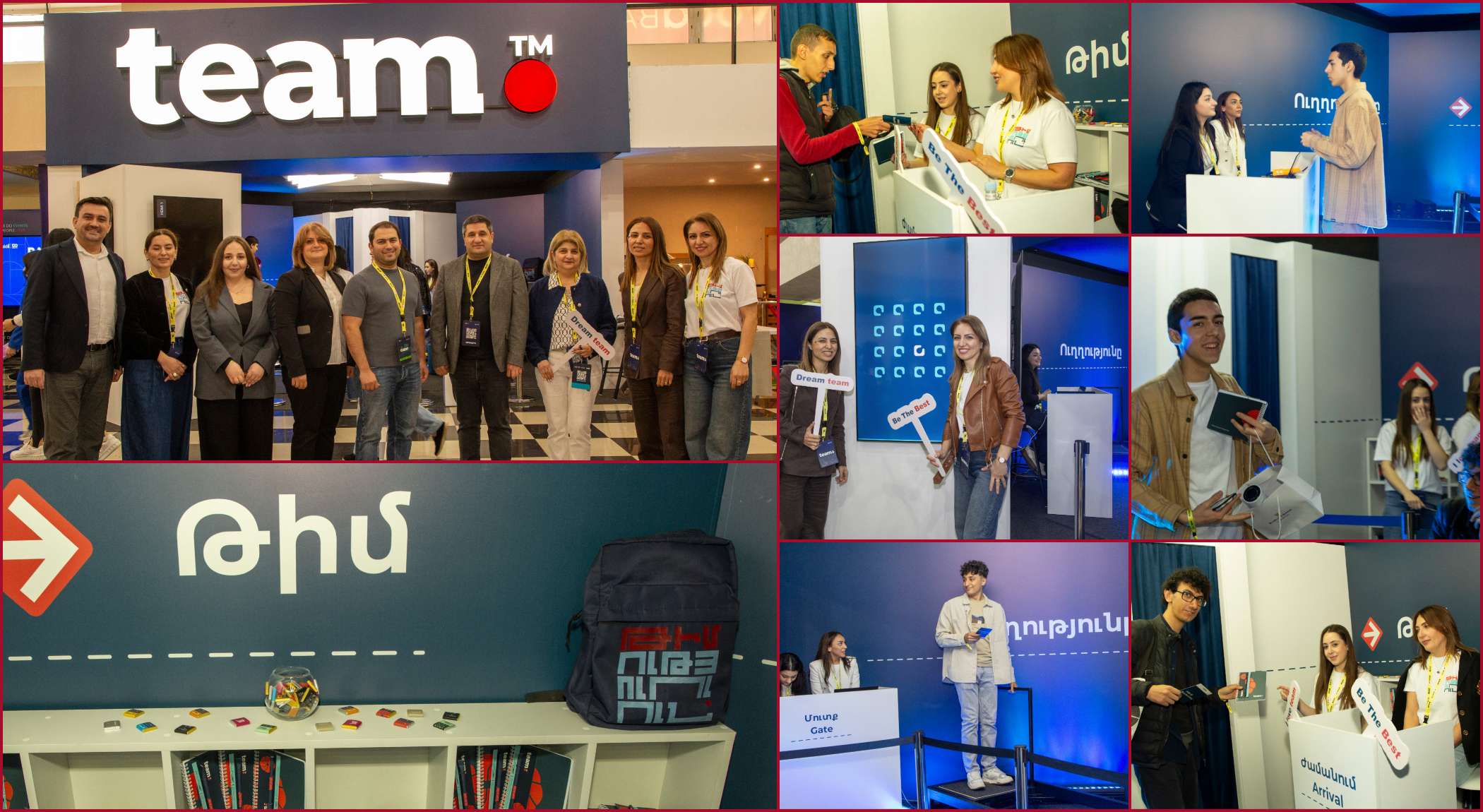 Direction: Team: The team group of companies is waiting for its future teammates at Career City Fest