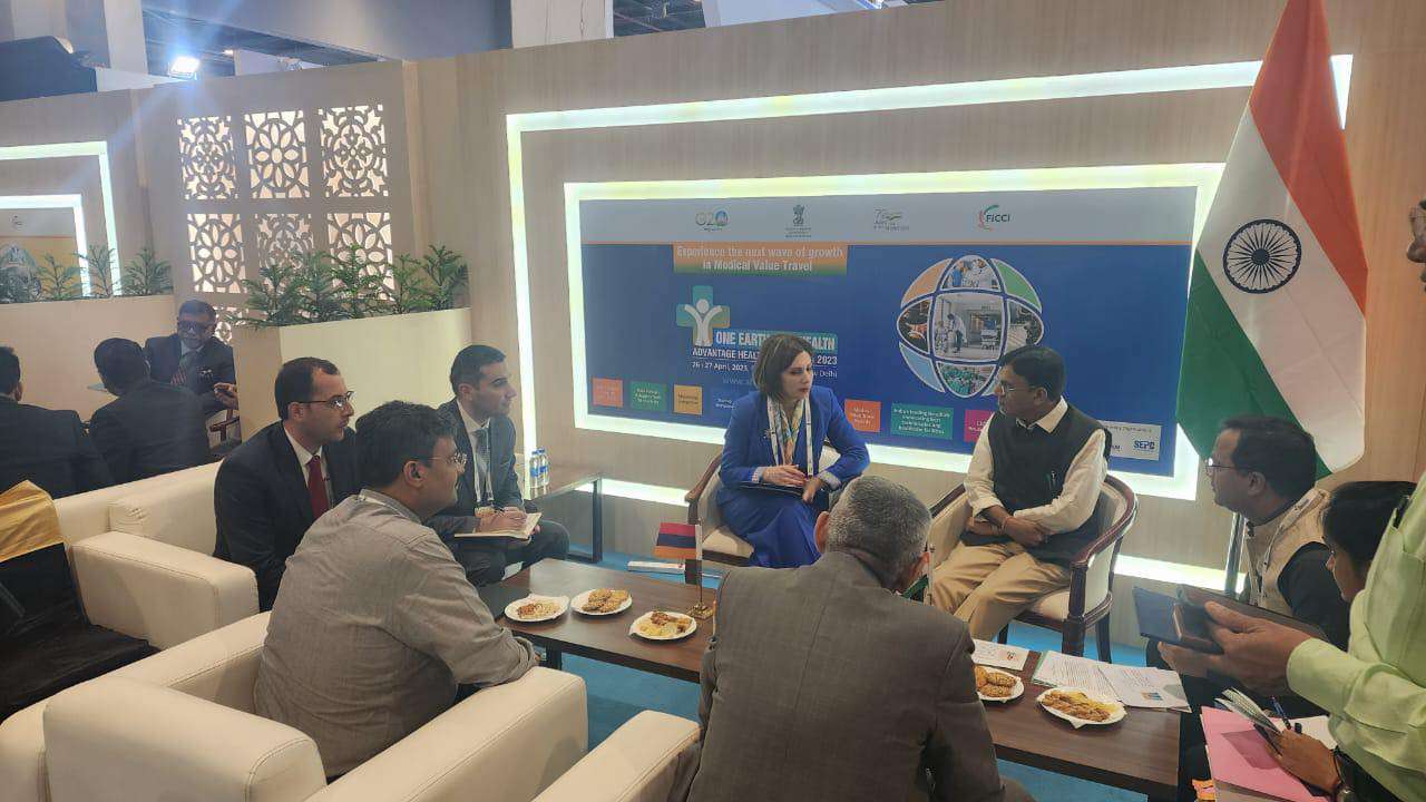 Անահիտ Ավանեսյանն ու Մանսուխ Մանդավիան ընդգծել են հայ-հնդկական գործընկերային հարաբերությունների բարձր մակարդակը