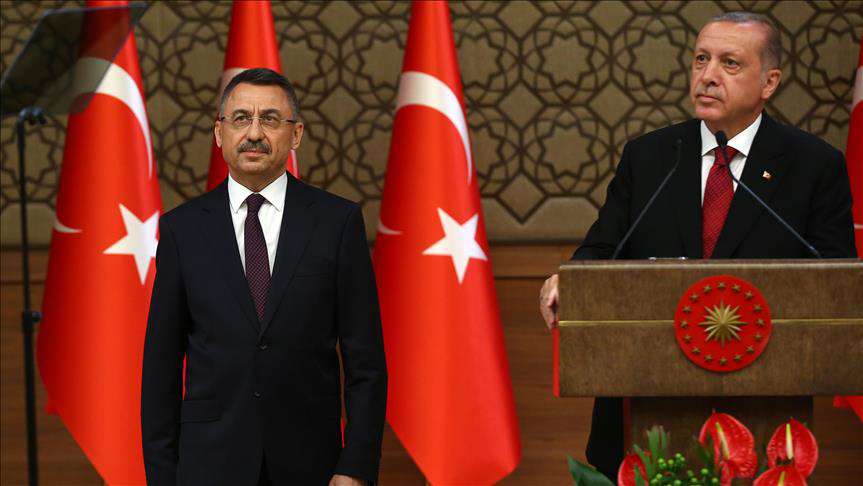 Թուրքիայի փոխնախագահը տեղեկություններ է հայտնել Էրդողանի առողջական վիճակի մասին