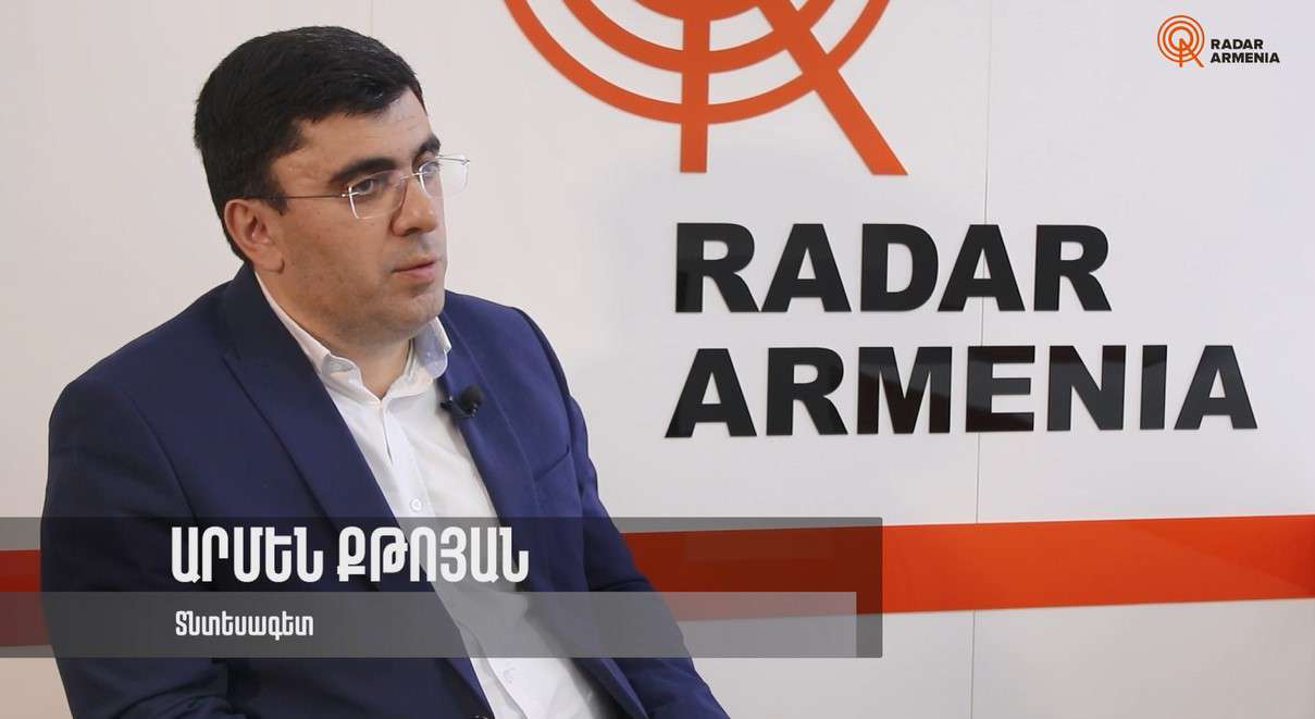 "There was an inflow of 600 million dollars from Russia to Armenia in February," Armen Ktoyan (VIDEO)