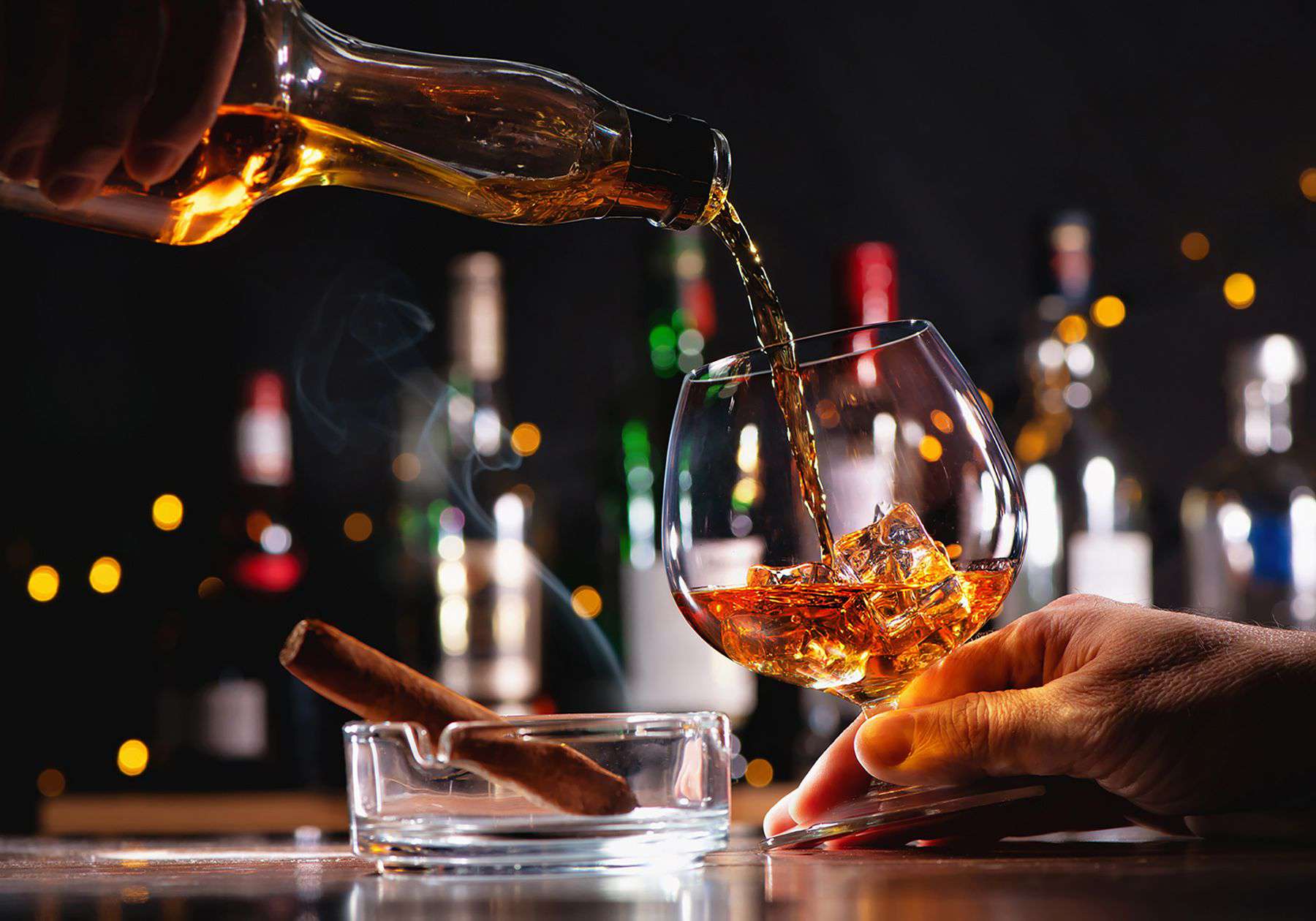 In Germany, they began to smoke and drink less
