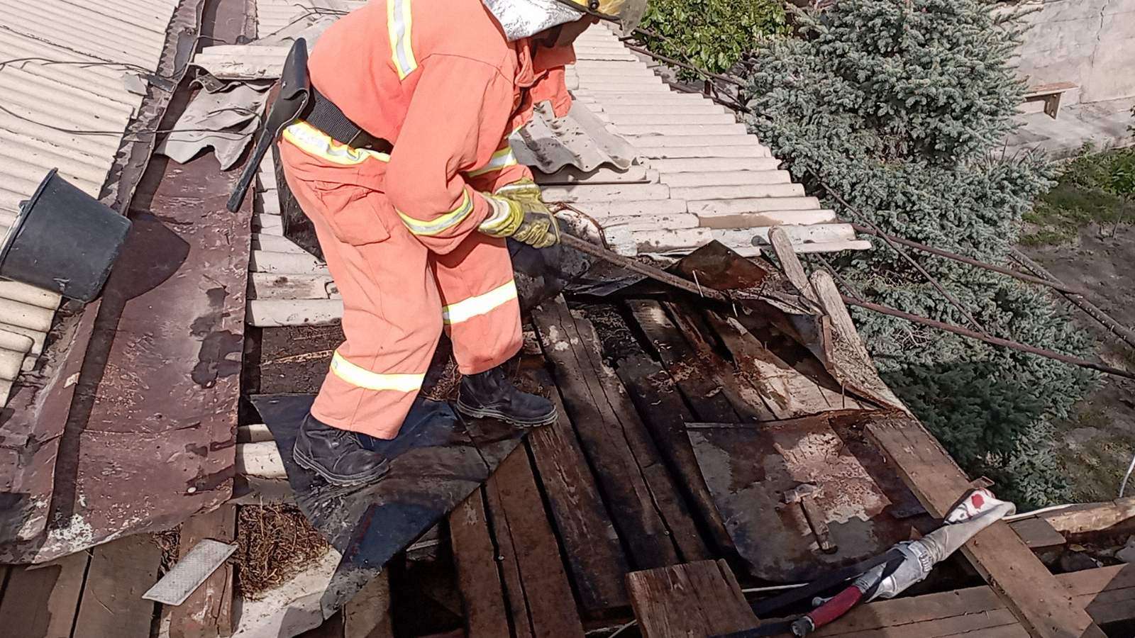 Հրդեհ՝ Վանաշեն գյուղում