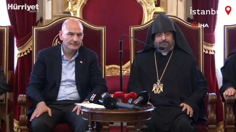 The Minister of Internal Affairs of Turkey visited the Armenian Patriarchate of Istanbul