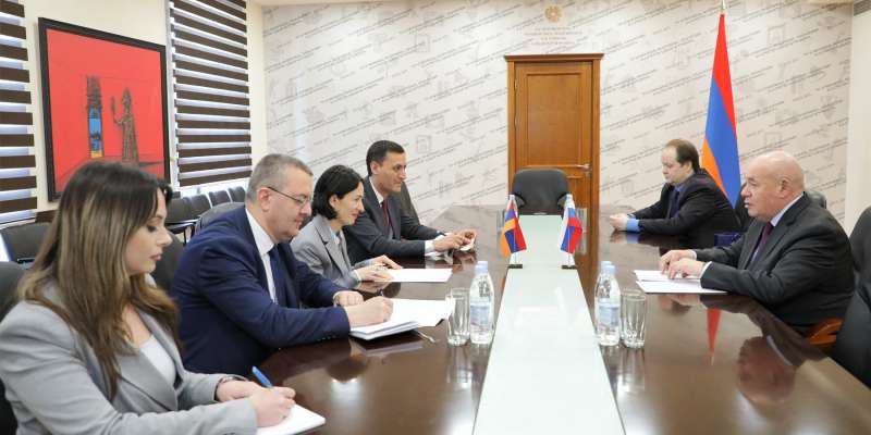 Обсуждены вопросы, касающиеся перспектив армяно-российского культурного сотрудничества