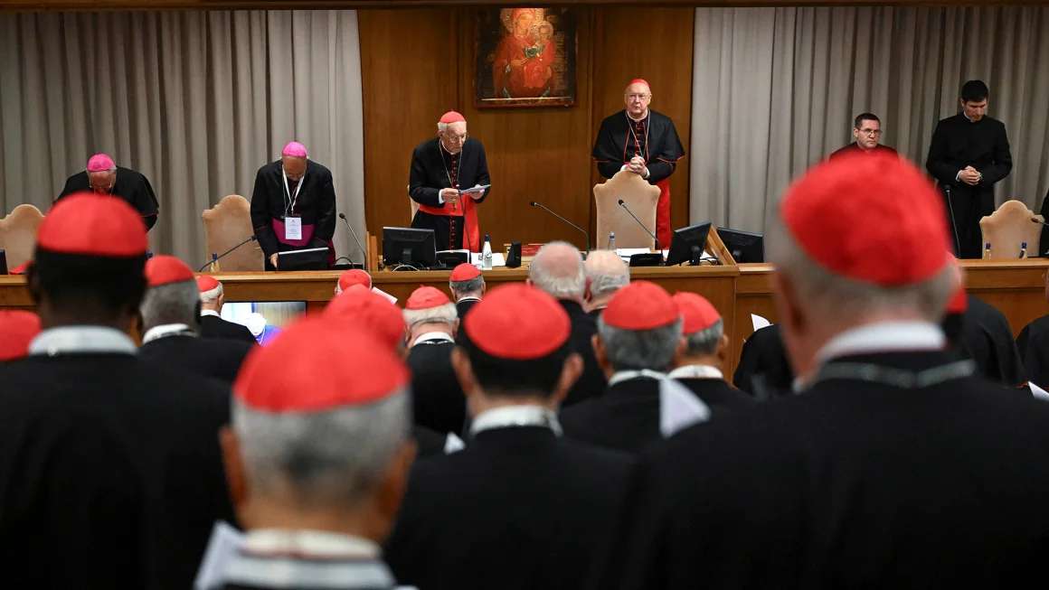 The Conclave will begin today. What report was presented to the Cardinals?