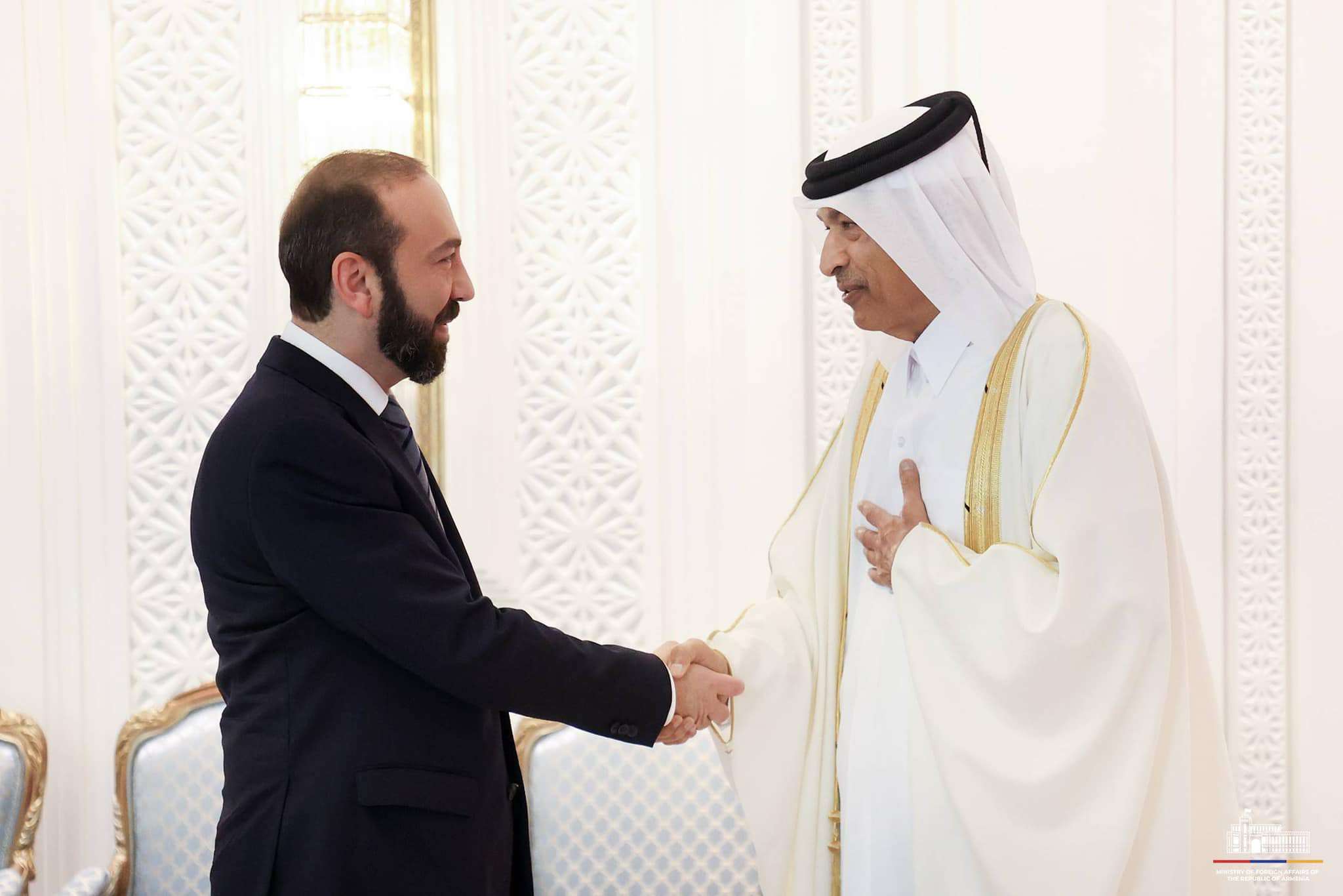 The importance of the developing political dialogue between Armenia and Qatar was emphasized