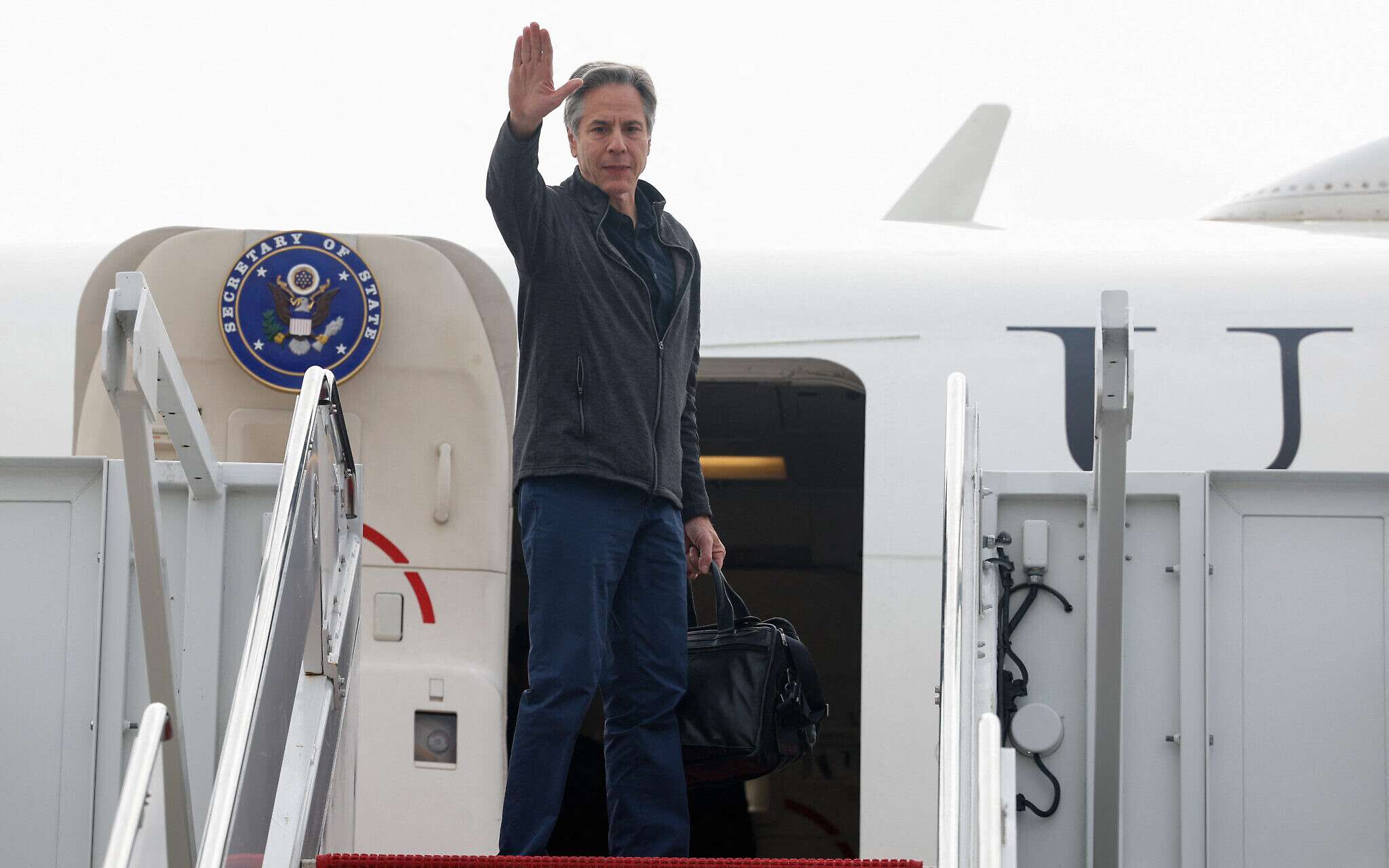 Blinken arrived in Saudi Arabia to continue the Gaza talks