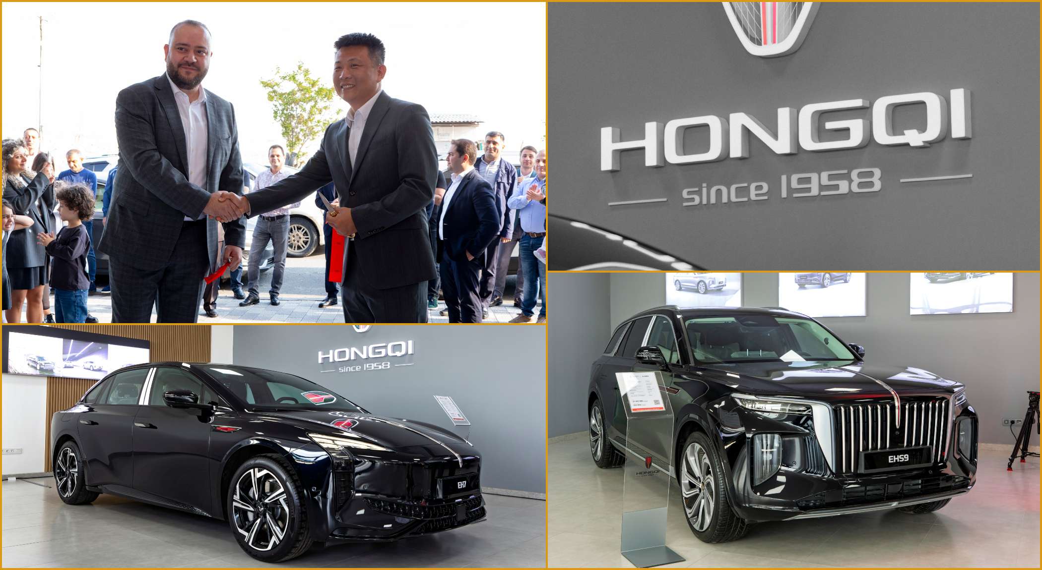 The Symbol of Chinese Automotive Excellence Arrives in Armenia.  E-auto Becomes the Official Representative of Hongqi Electric Vehicles