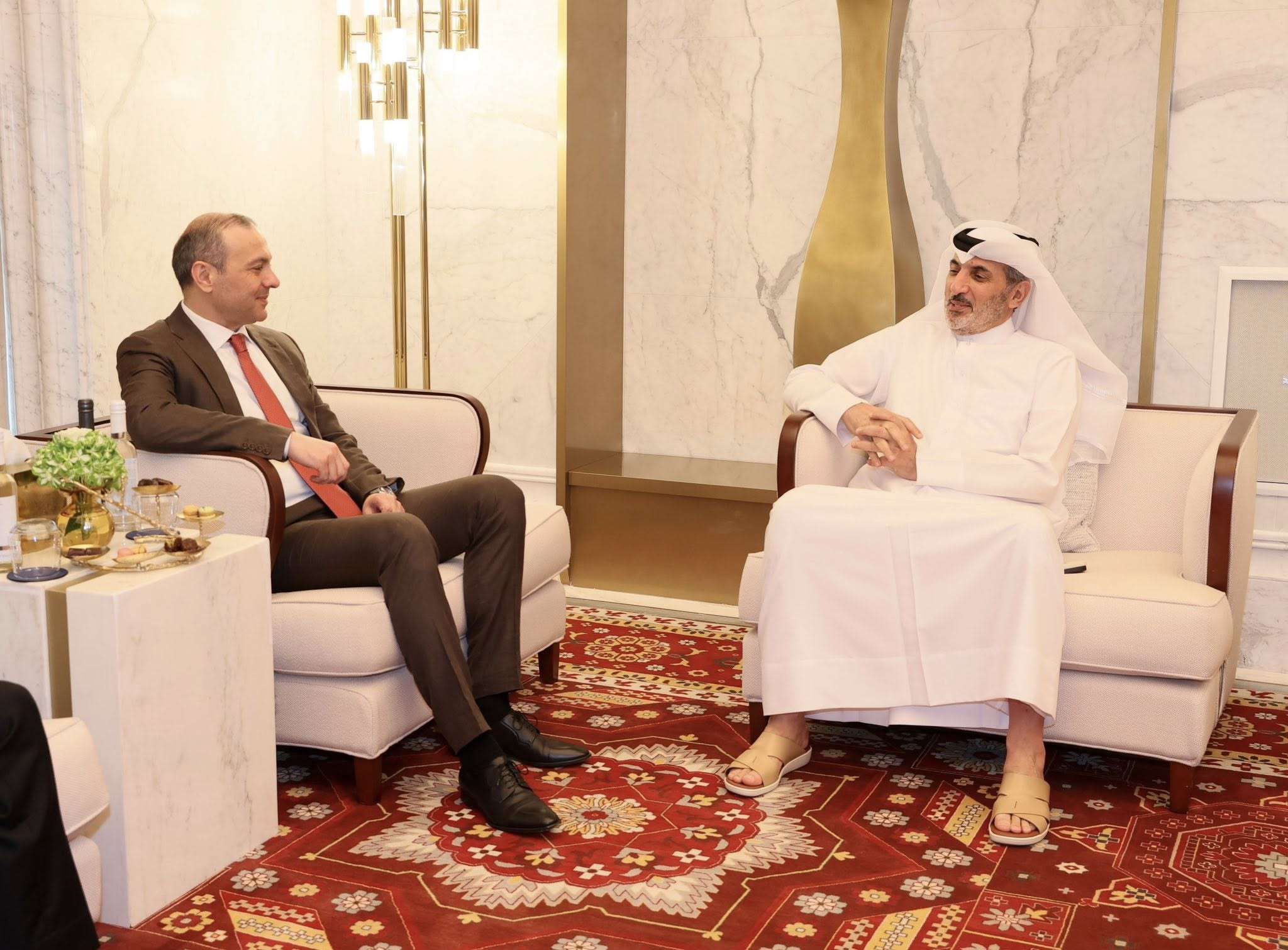 Discussed the security situation in the Middle East