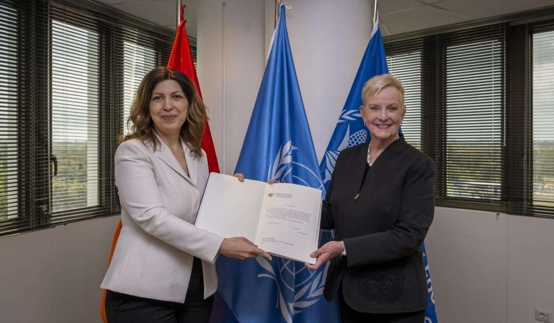 Ծովինար Համբարձումյանը իր հավատարմագրերն է հանձնել