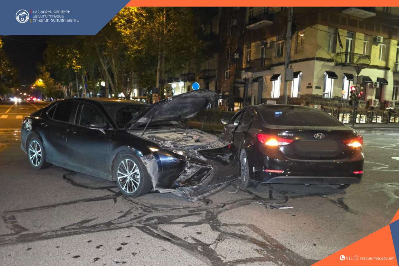 Բախվել են ավտոմեքենաներ. տուժածները հոսպիտալացվել են
