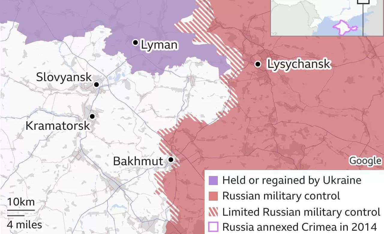 "The Russian army lost 20,000 victims in Bakhmut;" Kirby