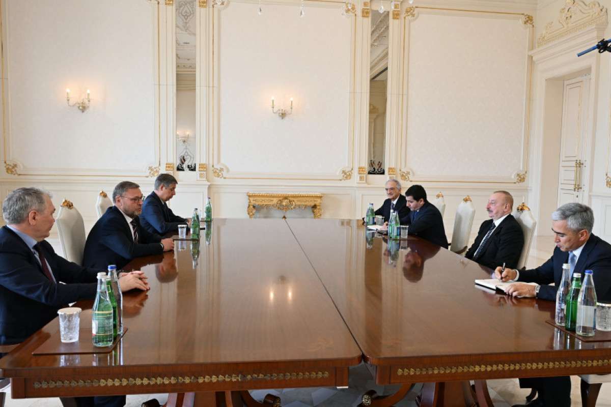 Aliyev and Kosachev discussed the development prospects of the North-South Corridor