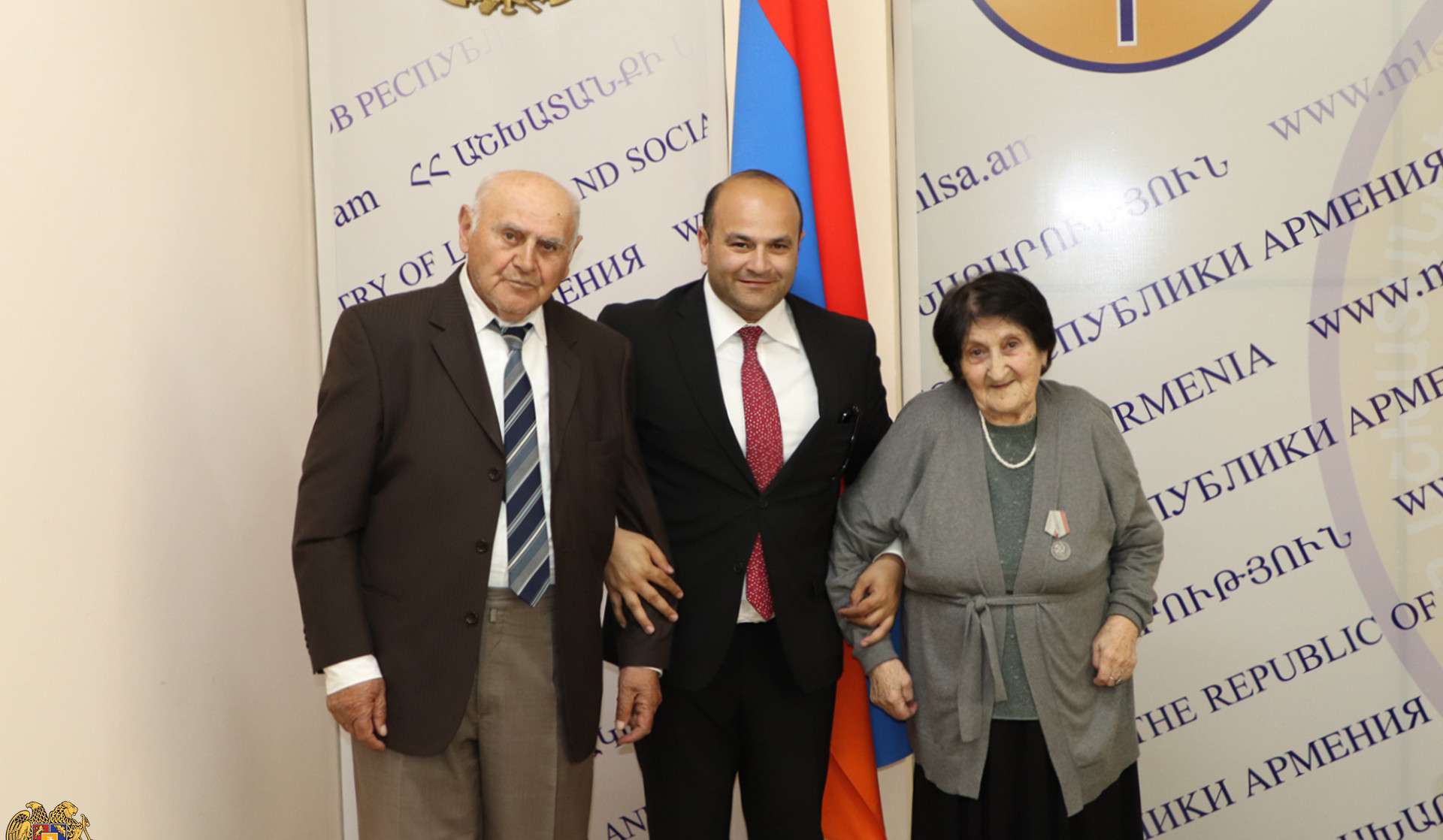 ԱՍՀ նախարարը հյուրընկալել է վետերանների