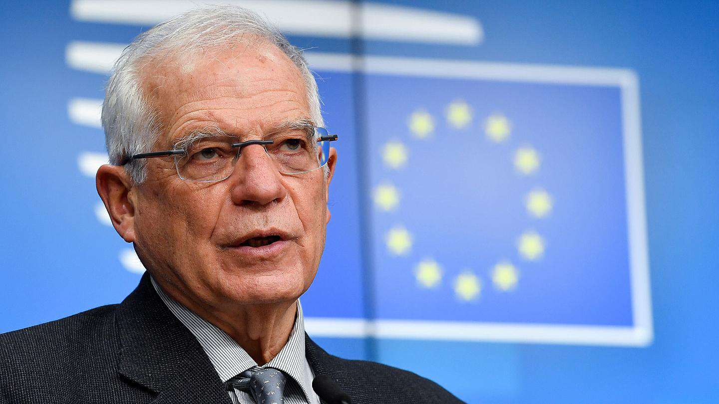 "Without a supply of arms, Ukraine could be captured," said Borell.