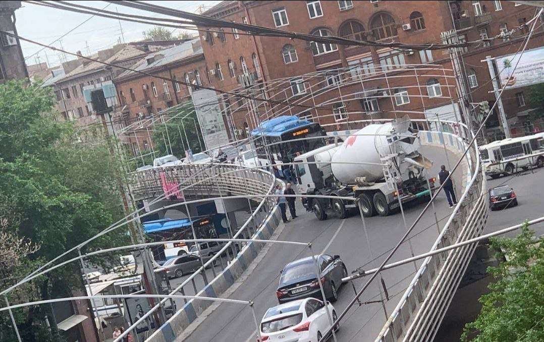 Все транспортные узлы столицы разблокированы. Полиция РА