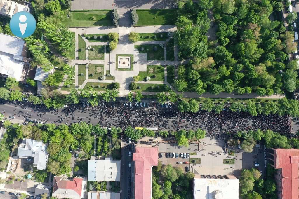 Количество участников оппозиционного протеста на 4 мая