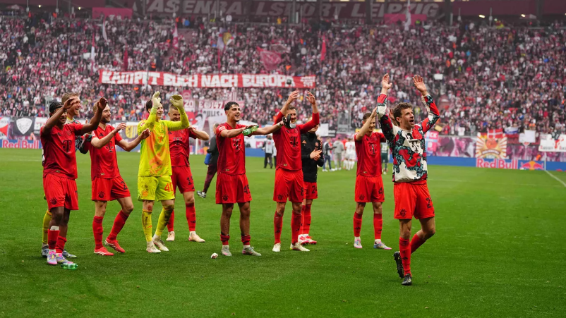 Bayern Munich wins German football championship for the 34th time
