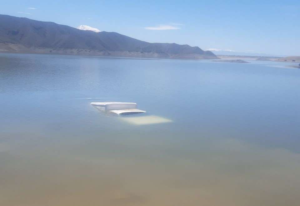 Ավտոմեքենան ընկել է Ազատի ջրամբարը