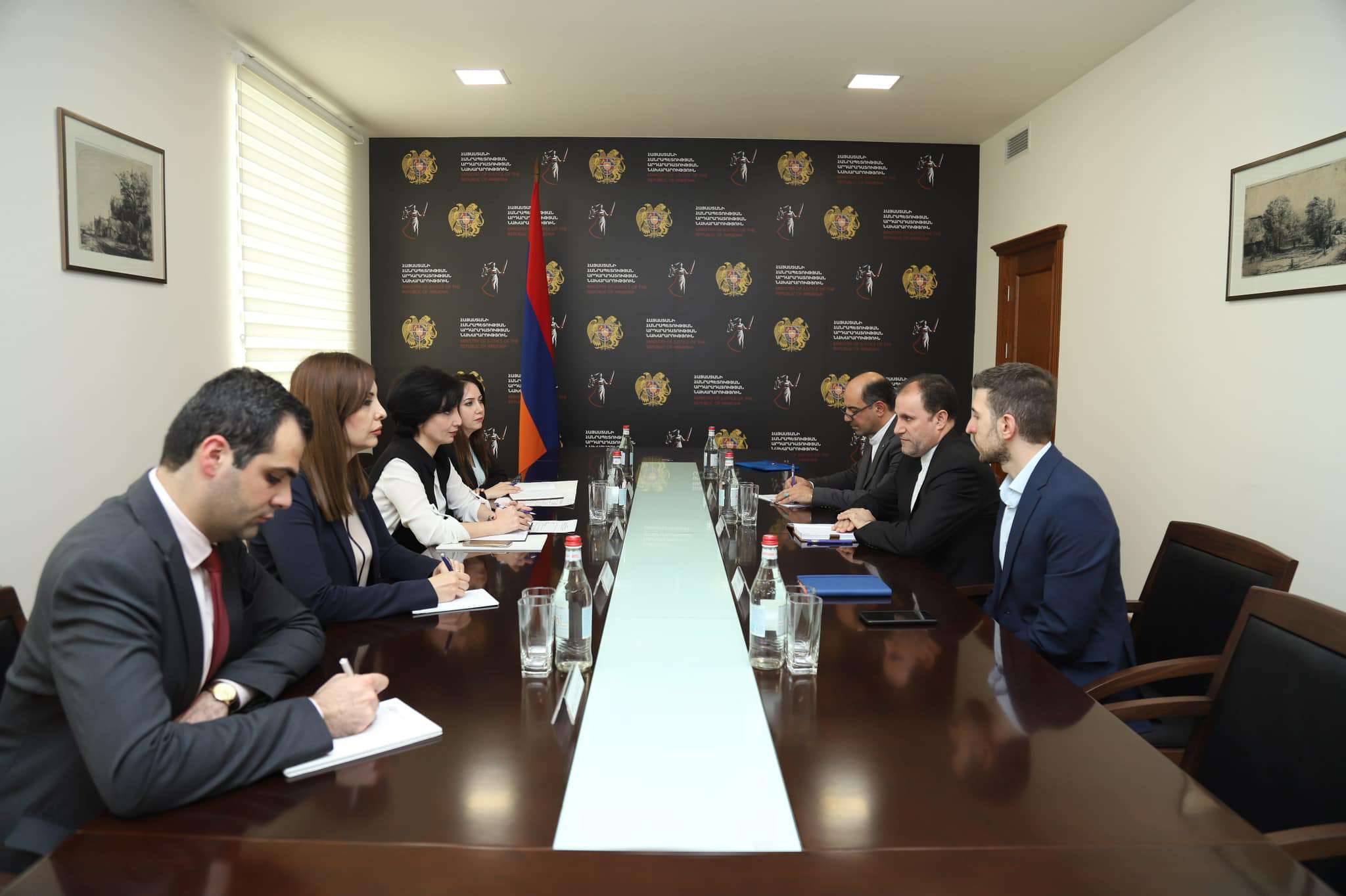 Issues of the transfer of convicts were discussed with the deputy ambassador of Iran