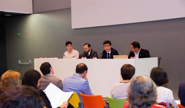 Посол Сос Аветисян коснулся вопроса Арцаха и процесса урегулирования конфликта в Барселоне