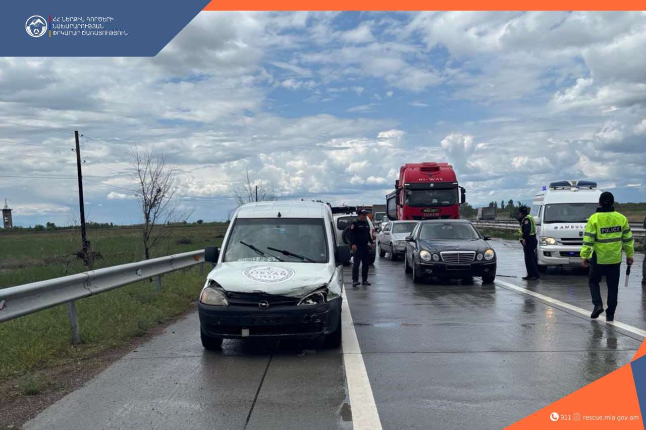 4 մեքենա բախվել է իրար. տուժածներ կան