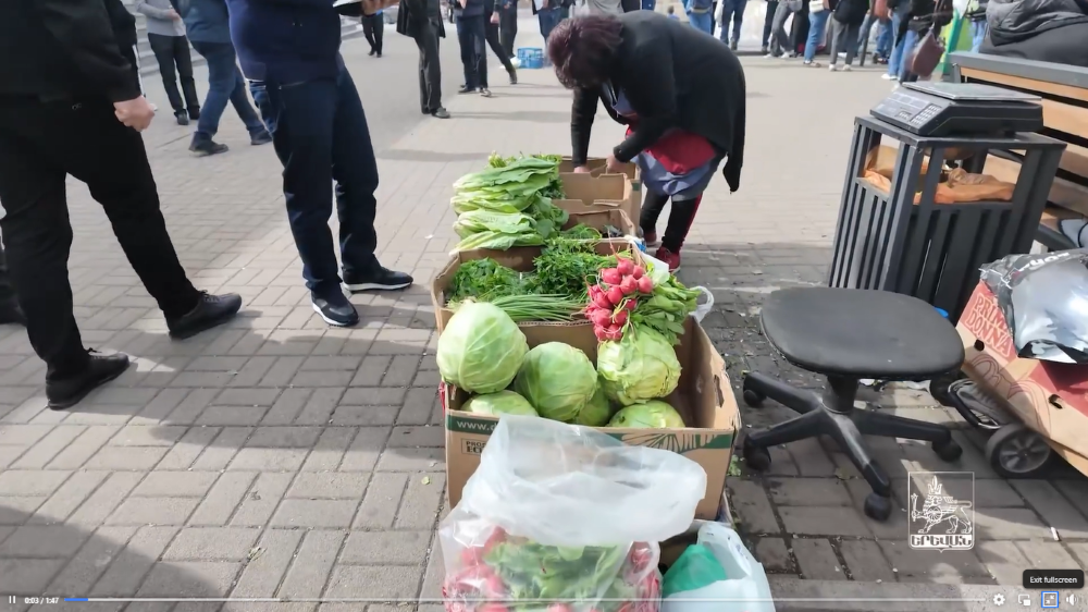 Փողոցային առևտուրն արգելված է. ստուգայց Նոր Նորքում