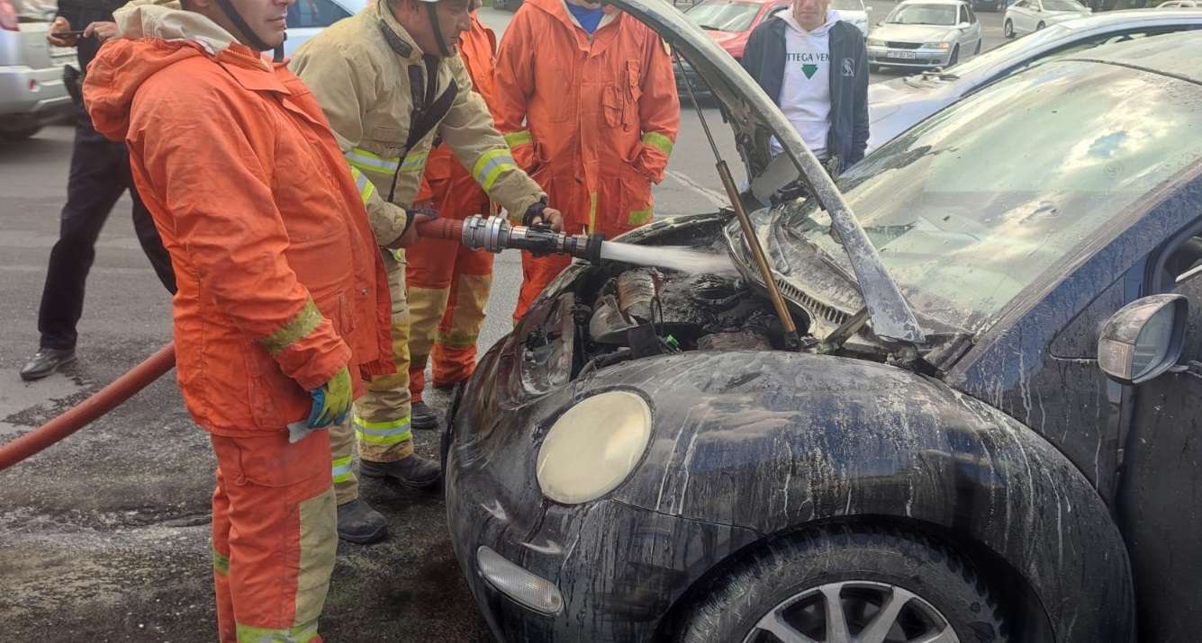 Սասունցի Դավթի հրապարակի մոտ «Volkswagen Juke» է այրվել