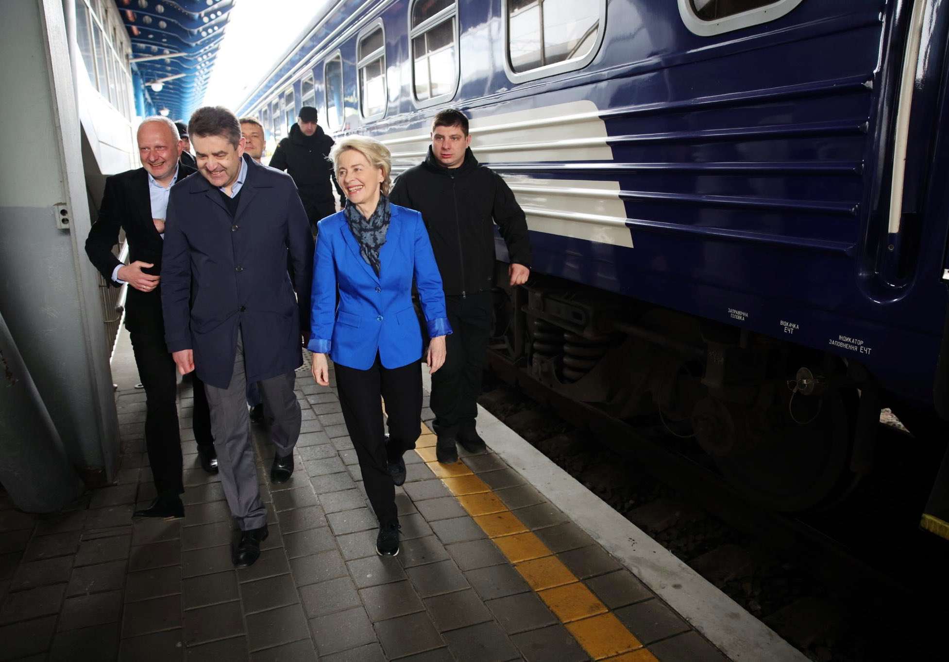 The head of the European Commission visited Kyiv