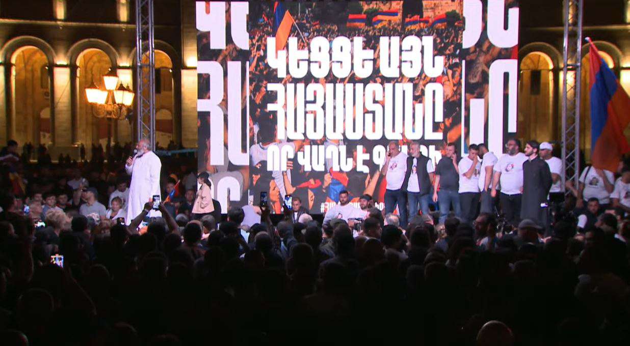 Գալստանյանը հայտարարել է վաղվանից անհնազանդության ակցիաներ սկսելու մասին