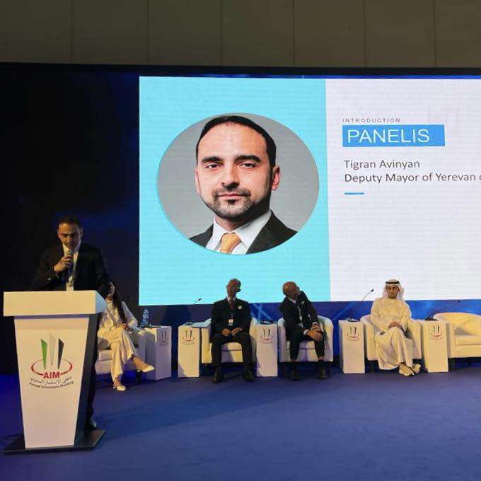 Tigran Avinyan participated in the "World Organization of Smart, Sustainable Cities" conference