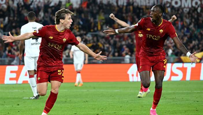 Roma defeats Bayer in a difficult match (VIDEO)