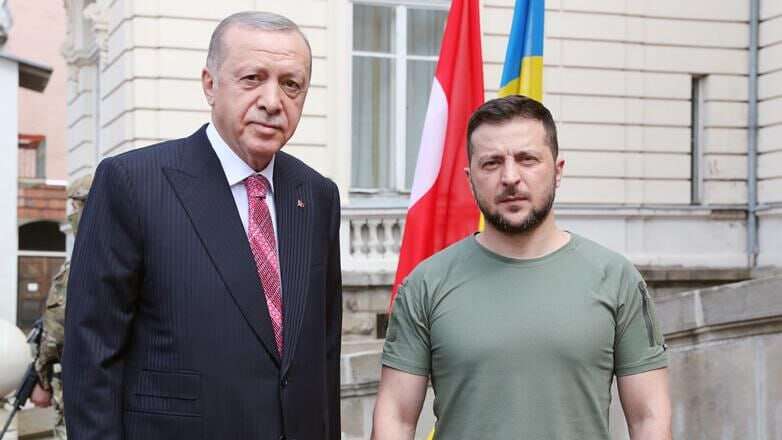 What issues did Erdogan and Zelensky discuss?