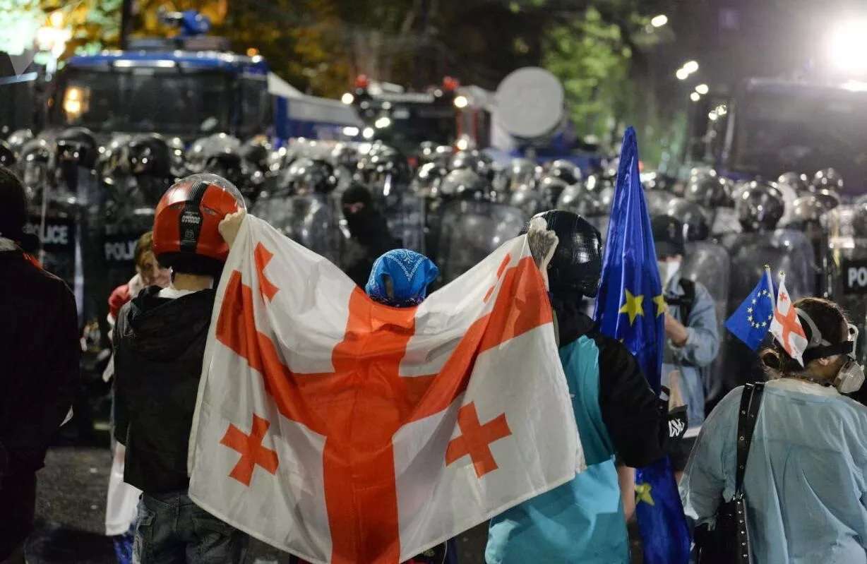 Гражданина Молдавии арестовали во время протестов в Тбилиси