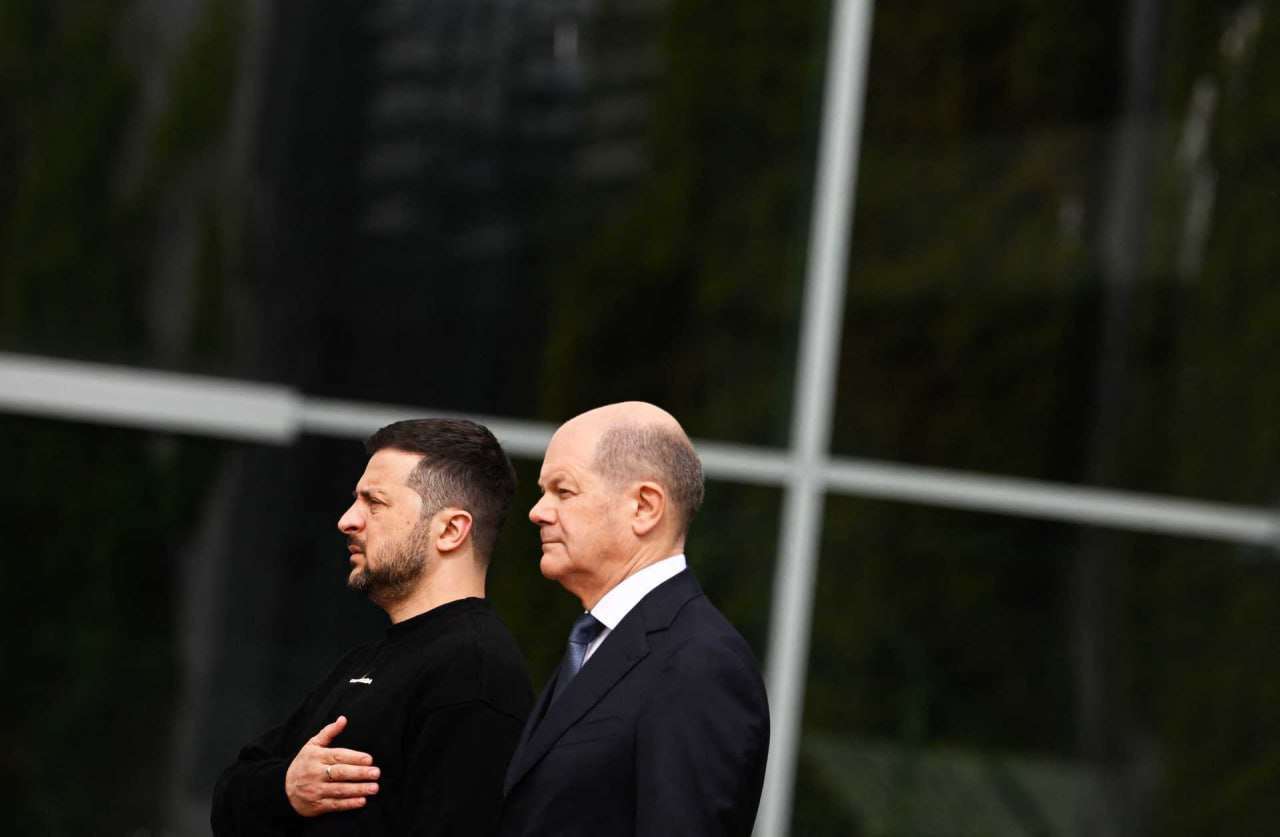 Ukraine is ready for a peaceful solution to the conflict, but not on Russia's terms; Scholz