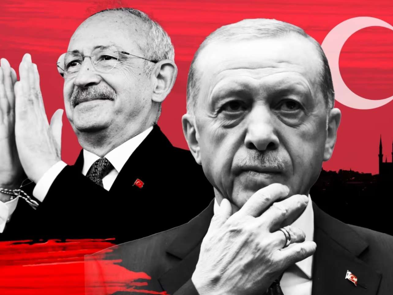 At the moment, no candidate in Turkey has passed the 50% threshold
