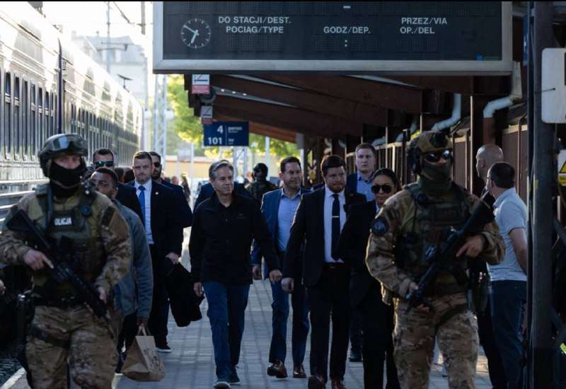 The US Secretary of State is in Ukraine