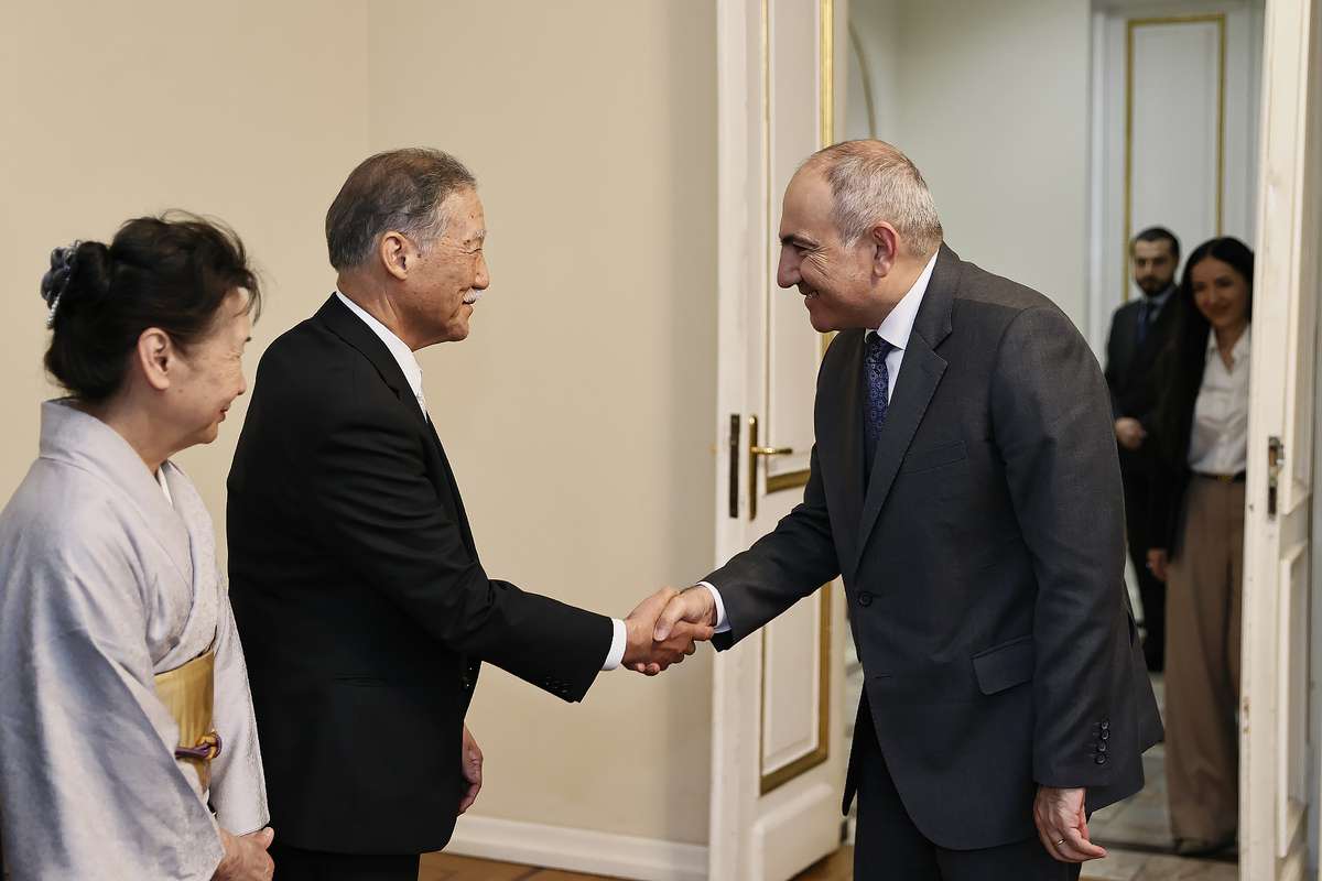 Վարչապետն ընդունել է ՀՀ պետական մրցանակակիր Յոշիակի Դեյմոն Հագիվարային