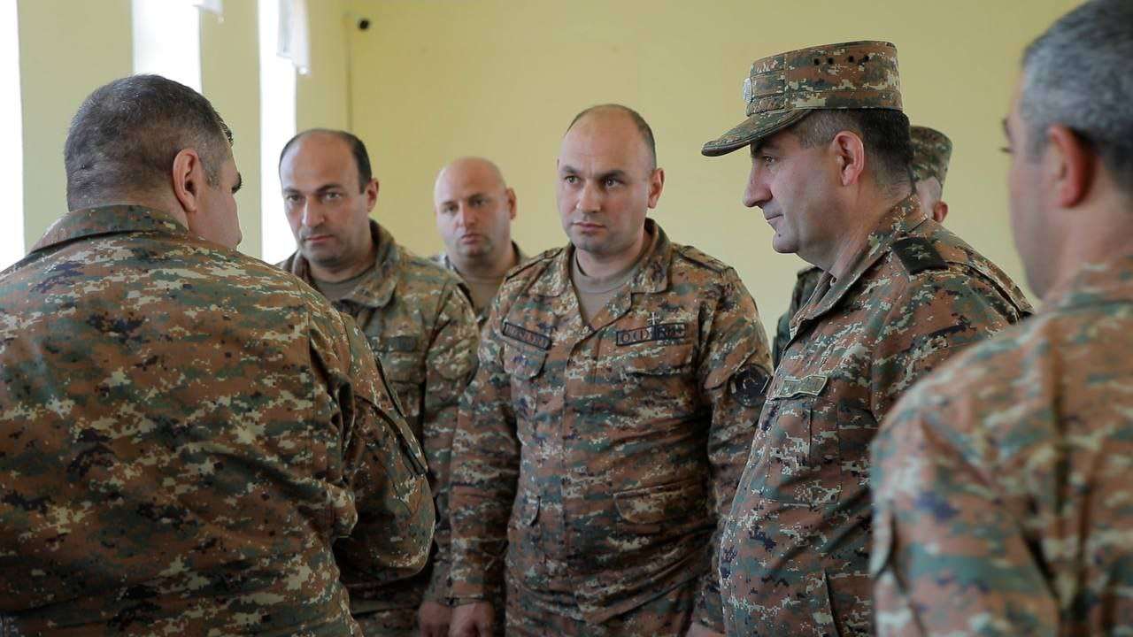 Ստորաբաժանումների հրամանատարները տեղում ընդունել են որոշումներ