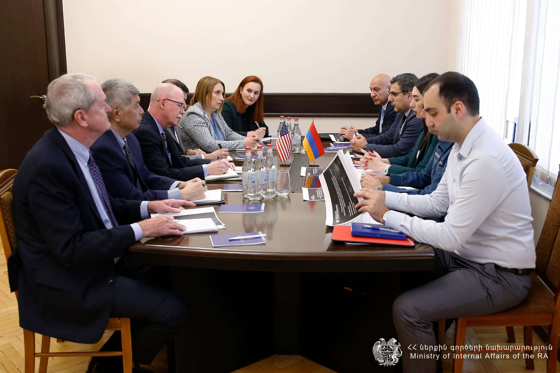 A delegation of the US Security Management Institute visited Armenia