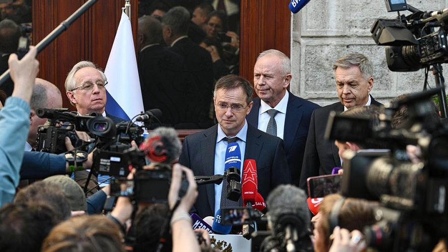 The Russian delegation has been waiting for the second day already
