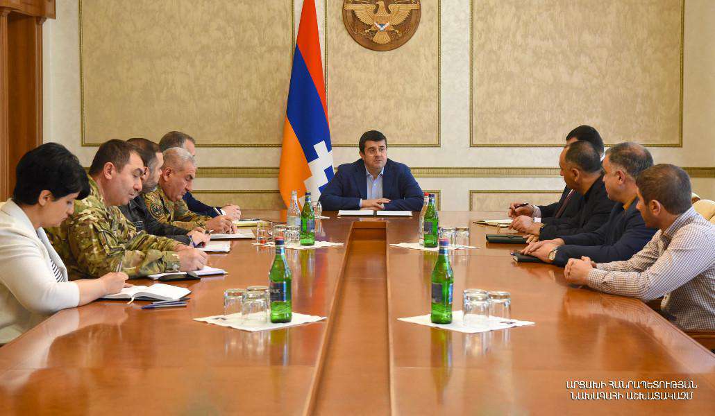Արցախում Անվտանգության խորհրդի նիստ է հրավիրվել